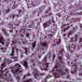 A pile of Spring-Fill Orchid Radiance Crinkle Cut paper shred in purple.