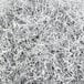 Spring-Fill silver metallic crinkle cut paper shred. A close-up of Spring-Fill silver metallic crinkle cut paper shred on a white surface.