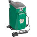 A green and grey Heinz Keystone countertop sweet relish pump dispenser with a black cord.