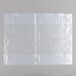 A clear plastic bag with holes in it.