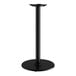 A Lancaster Table & Seating black cast iron bar height table base.