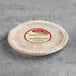 Country Chef baked Lorraine Quiche with a label on a white background.