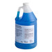 A blue plastic jug of CLR Bio-Enzymatic Drain Maintainer with a white label.