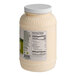 A gallon container of Green Oasis Vegan Mayonnaise with a white label.