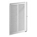 A white metal right side panel with a grid pattern.