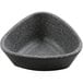 A stone grey cheforward ramekin with a white and grey speckled interior.