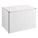 A white box with a lid.