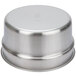 A stainless steel Vollrath vegetable inset with a lid.