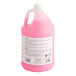 A pink jug of Advantage Chemicals Ready-to-Use Hand Soap with a white label.