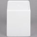 A white rectangular Cal-Mil melamine box with a logo on it.