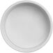 An American Metalcraft Unity graphite melamine bowl with a white background.