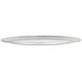 An American Metalcraft heavy weight aluminum pizza pan with a white background.