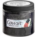 A jar of Cavi-Art black caviar with black pearl pigment.