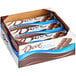 A case of Dove Milk Chocolate bars with a close up of the package.