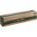 A cardboard box with a EcoChoice aluminum foil roll inside. The box has green and white text.