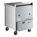 A True worktop freezer with wheels.