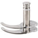 A Robot Coupe fine serrated 3 blade assembly with a metal handle.