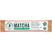 A package of Jade Leaf Organic Ceremonial Matcha Single Serve Sticks with a green and white label.