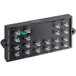 A black rectangular Avantco control board with silver metal switches and buttons.