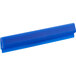 A blue rectangular silicone clip with a long handle.