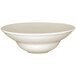 An ivory RAK Porcelain extra deep plate with an embossed pattern.