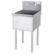 a stainless steel sink with a white background
