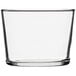 An Anchor Hocking Savore clear glass tumbler with a white background.