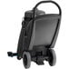 A black Clarke Summit Pro wet/dry vacuum cleaner on wheels.