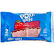 A close-up of a Pop-Tarts Frosted Cherry pastry.