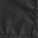 A close-up of a black Birdseye cloth napkin.