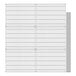 A grid of metal bars on a white background.