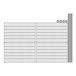 A grid of black wire shelves on a white background.