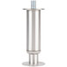 A metal cylinder with a screw on top.