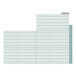 Regency green wire shelving unit with 5 shelves on a green grid background.
