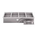 Wells MOD400DM 4 Pan Drop-In Hot Food Well with Drain Manifolds - Infinite Control