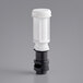A white and black plastic Carnival King tap valve.