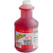 A bottle of Sqwincher Fruit Punch Electrolyte Beverage Concentrate.