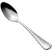A Bon Chef stainless steel teaspoon with a silver handle.
