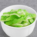 A bowl of Kervan Gummy Crocodiles on a white background.