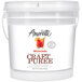 A white bucket of Amoretti Michelada Craft Puree with a white label.