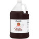 A gallon jug of Amoretti Watermelon Craft Puree with a white label.