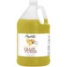 A jug of Amoretti Golden Kiwi craft puree with a yellow label.