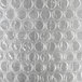 A close-up of Pregis bubble wrap with medium bubbles.