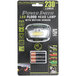 A package for a PowerSmith LED flood head lamp with a white background.