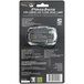 A package containing a black and green PowerSmith LED headlamp with batteries.