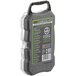 A black plastic Genesis storage case for impact driver accessories.