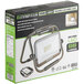 The box for a Genesis 6,500 Lumen Foldable LED Work Light with a rotatable lamp head.