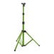 A green PowerSmith telescoping tripod with a black base.