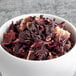 A bowl of Davidson's Organic Hibiscus Flowers.