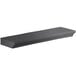 A black rectangular MasonWays shelf platform with a gray top.